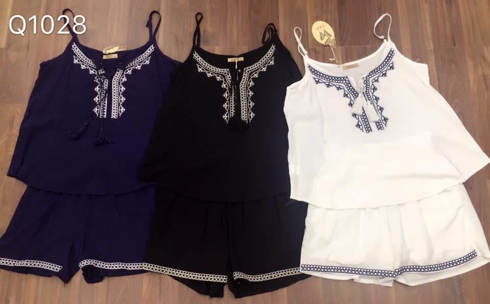 Shorts set (black only SM )