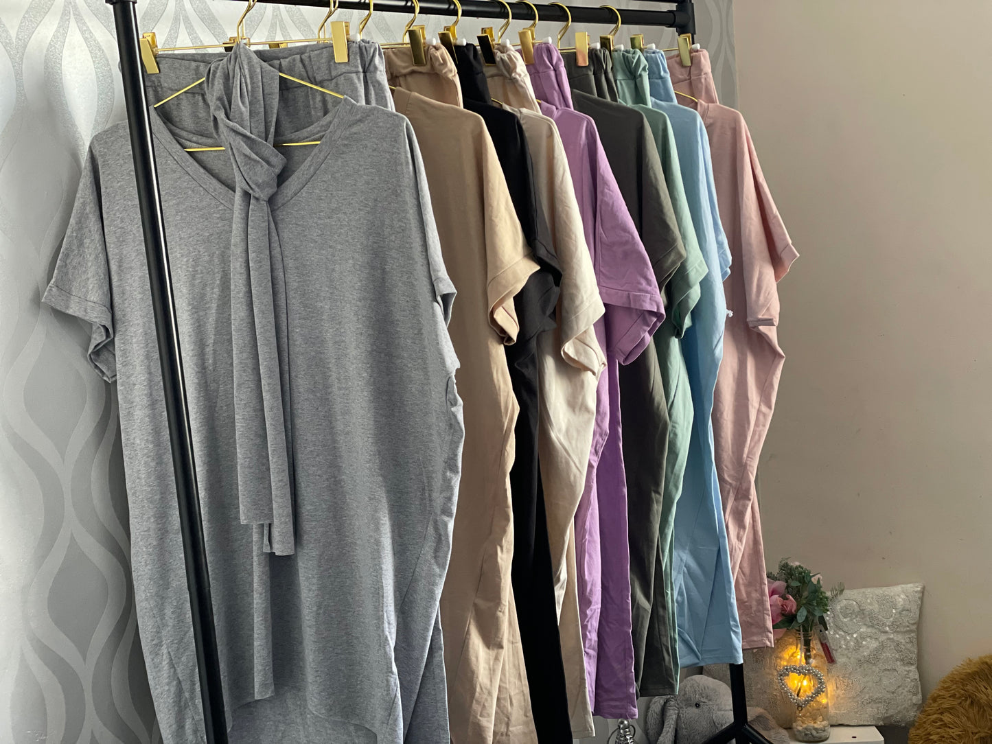 Short sleeve loungewear - Layna’s Boutique clothing boutique loungewear, tracksuits, dresses