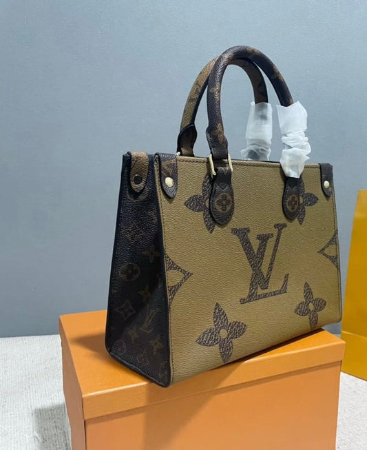 2 tone Vv bag
