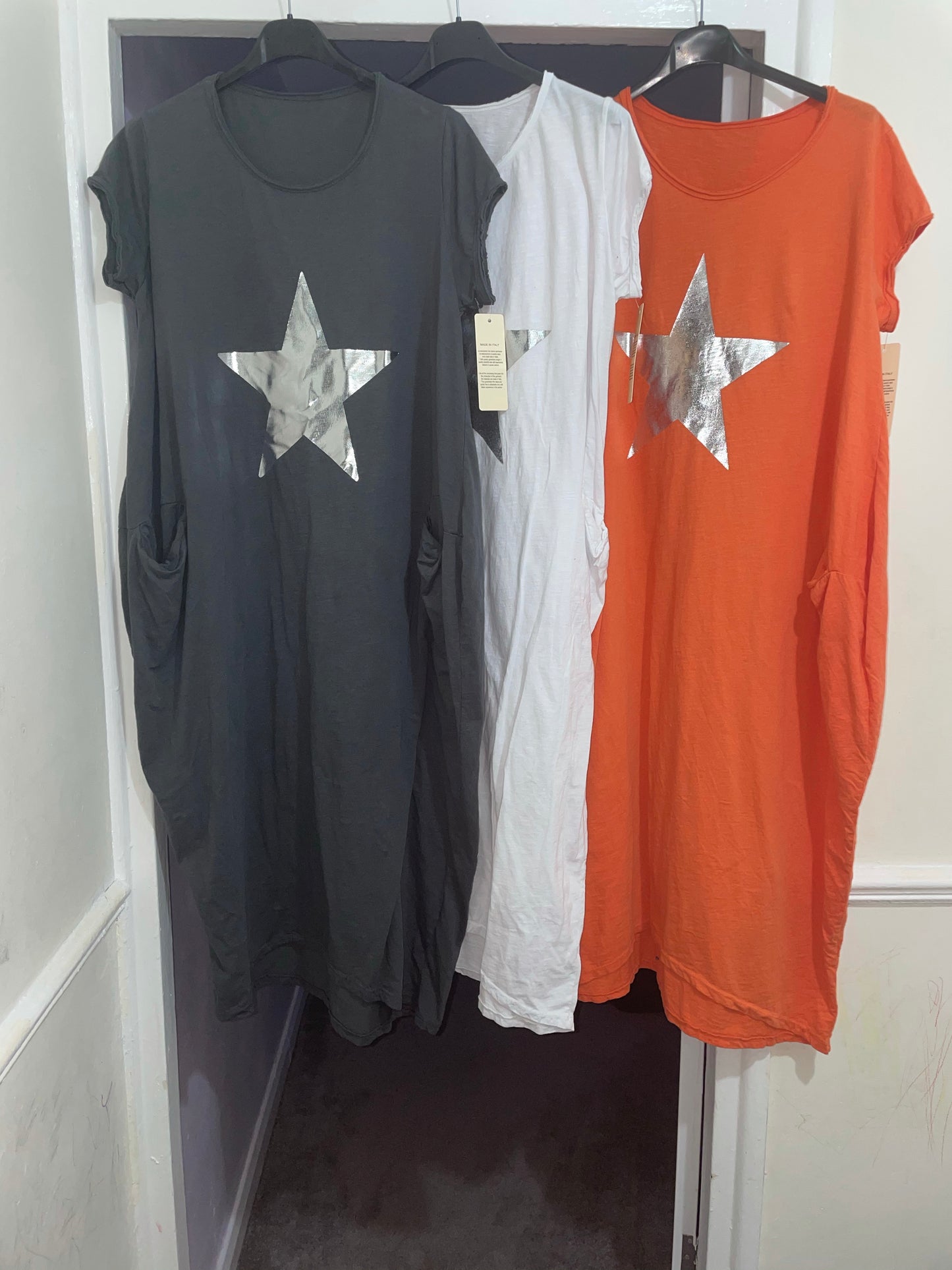 Star midi dress