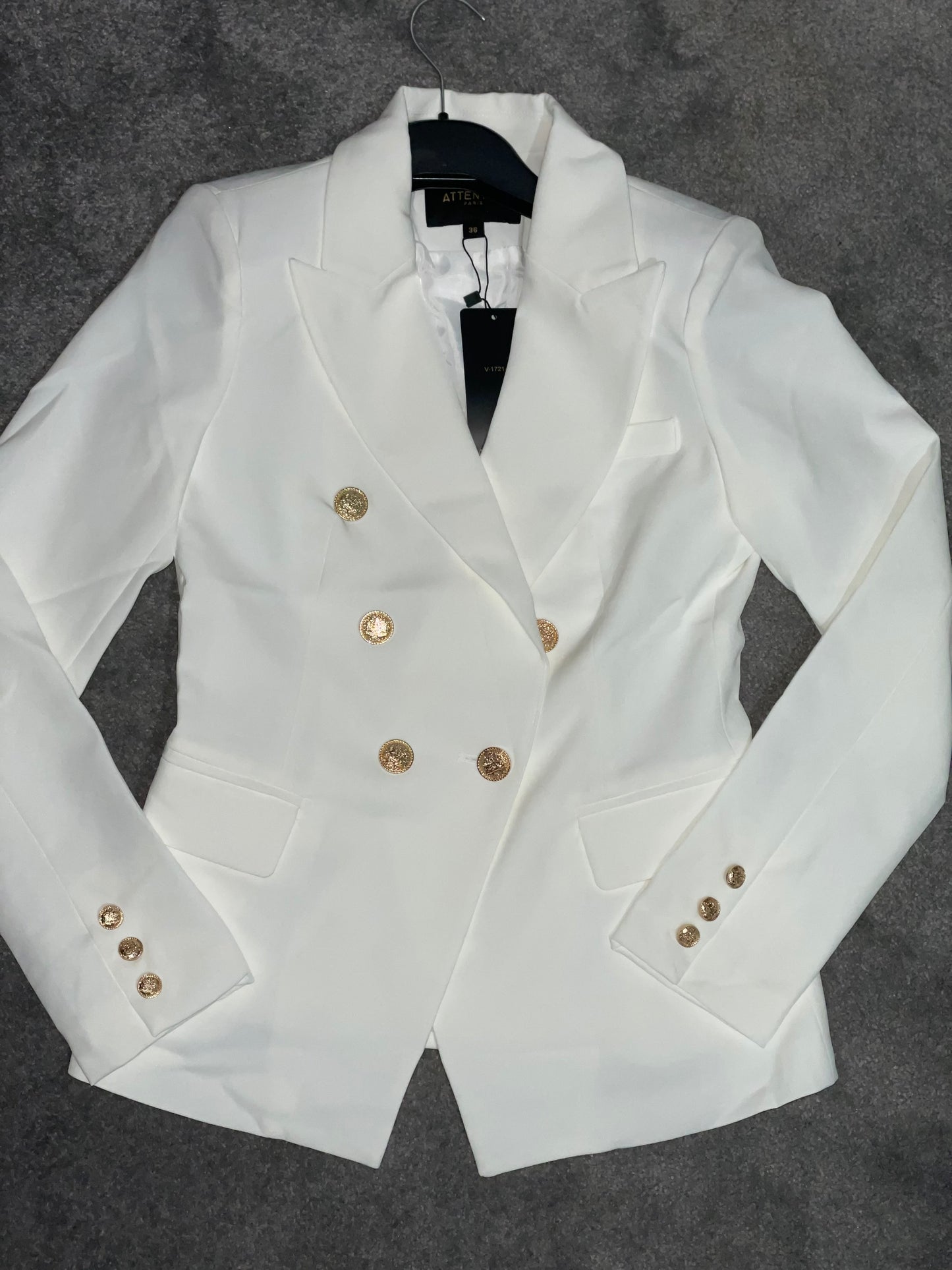 Cream blazer