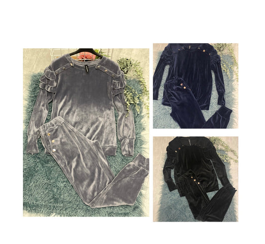 Velour tracksuit - Layna’s Boutique   clothing boutique loungewear, tracksuits, dresses