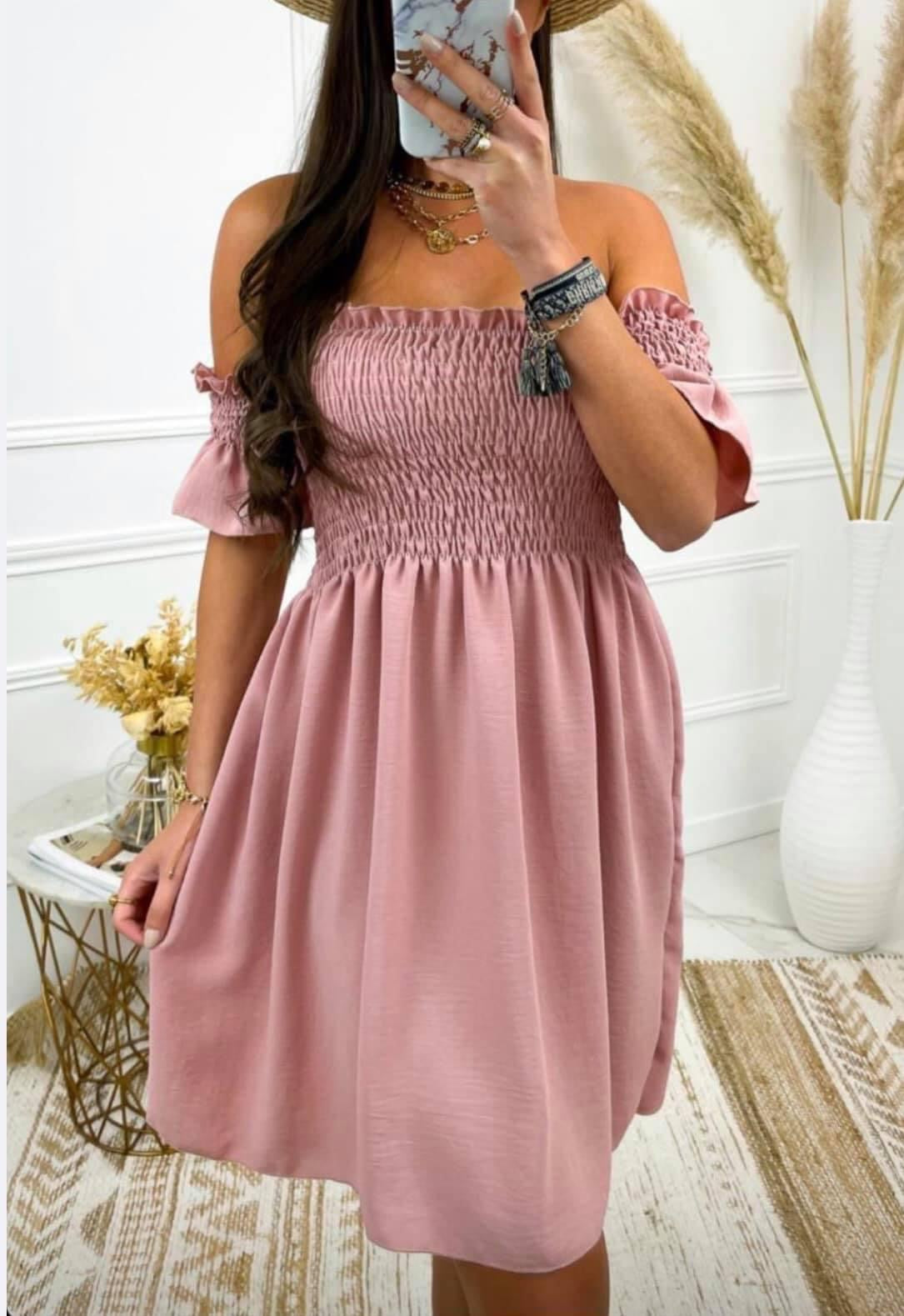 Off shoulder dress