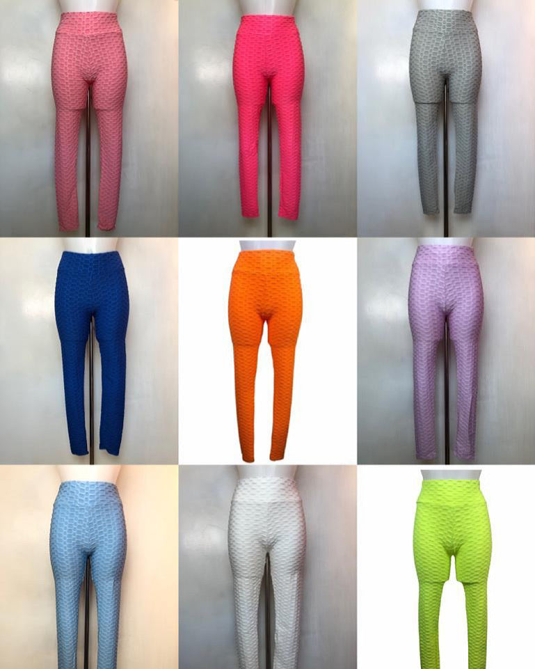 Honeycomb Rushed bum leggings