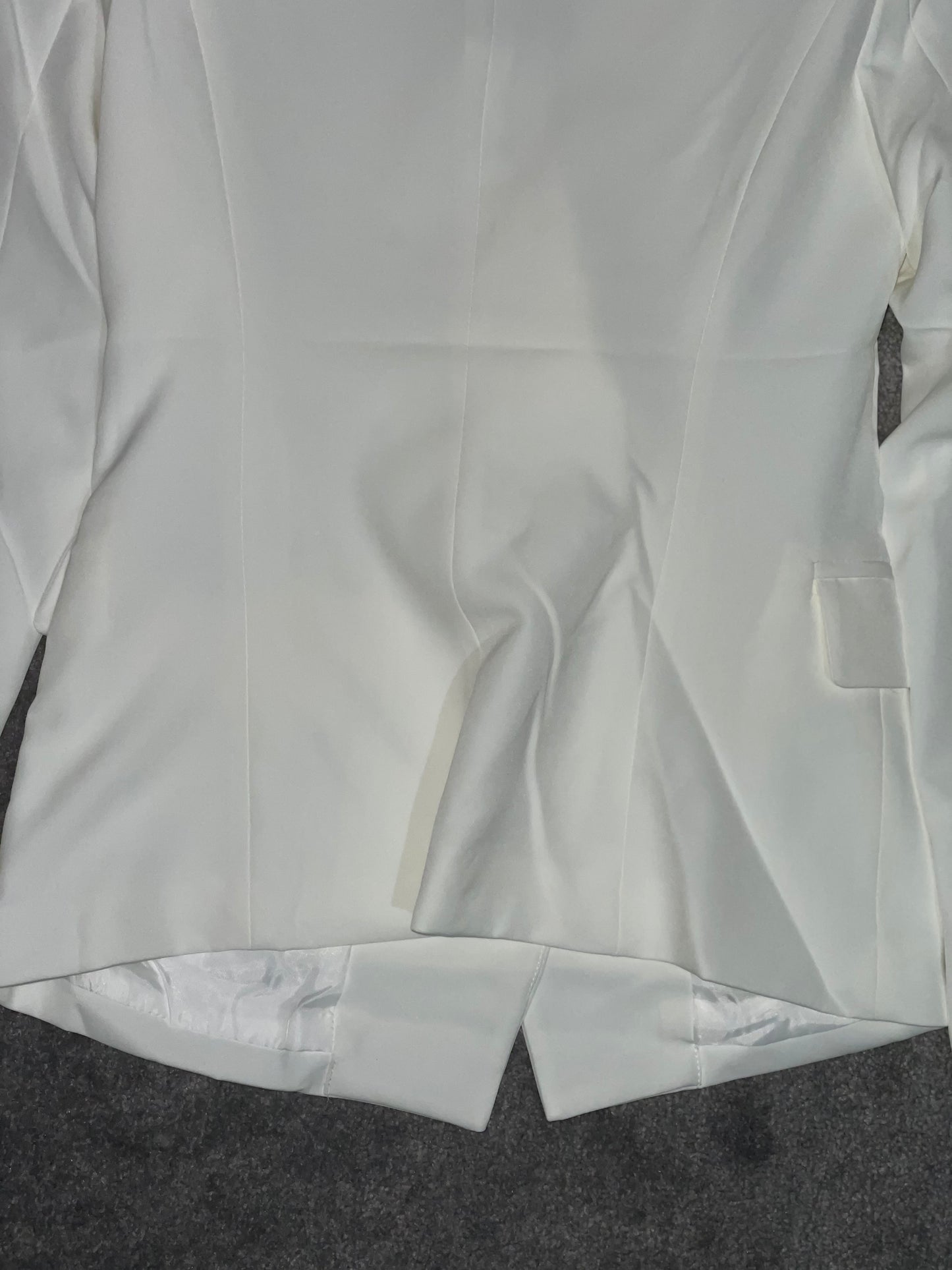 Cream blazer