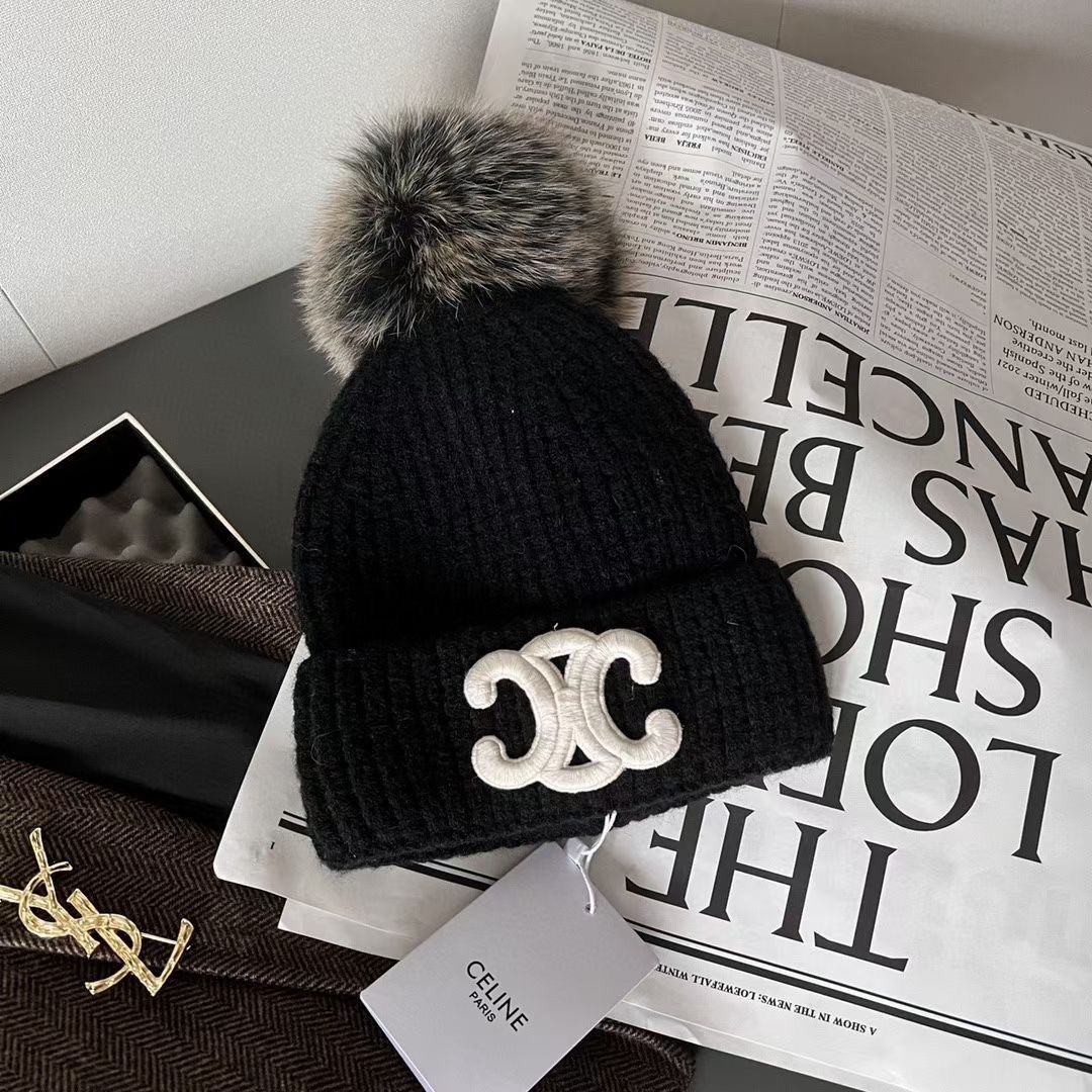 Cc pom pom hats