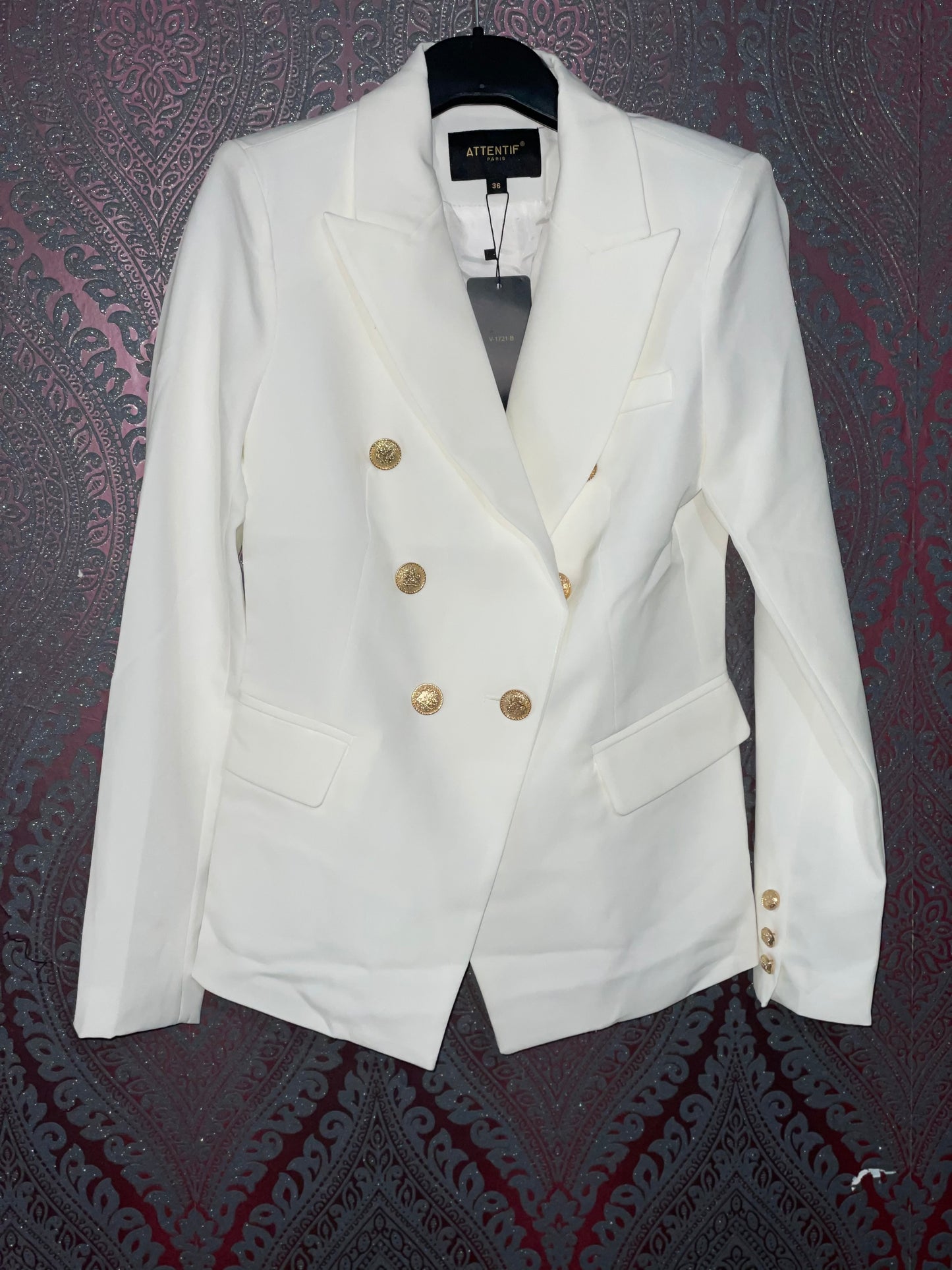 Cream blazer