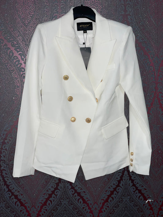Cream blazer