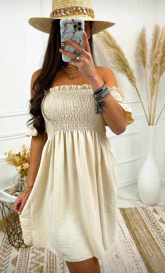Off shoulder dress