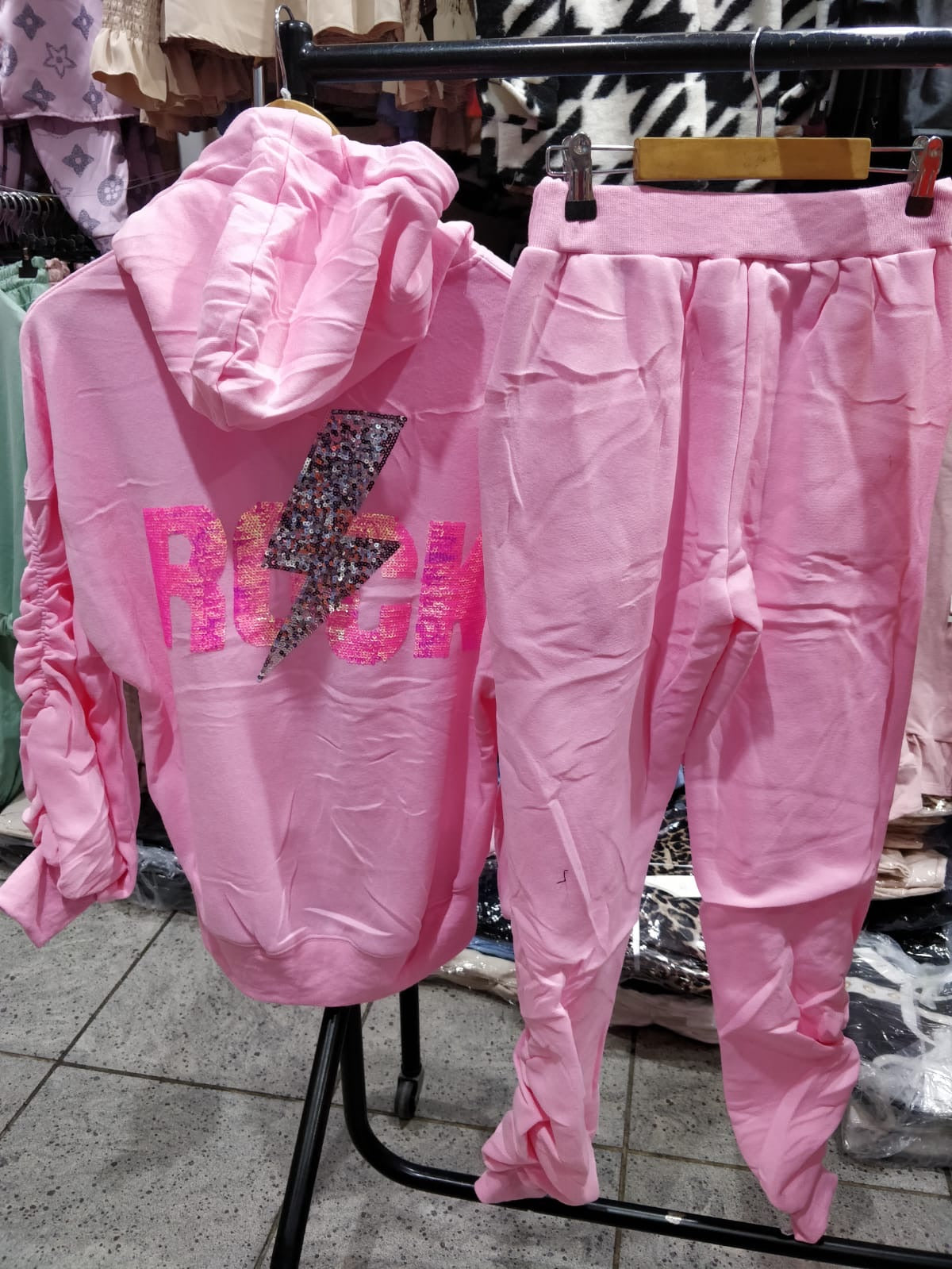 Rock tracksuit - Layna’s Boutique   clothing boutique loungewear, tracksuits, dresses