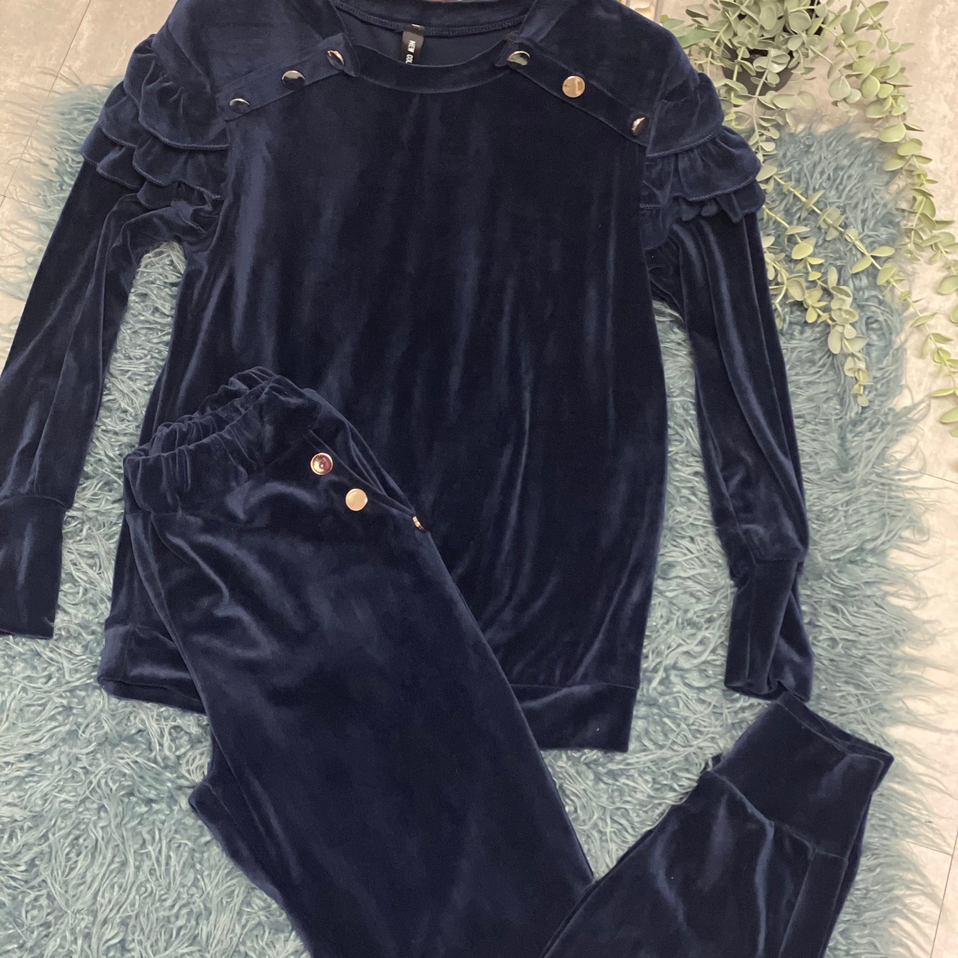 Velour tracksuit - Layna’s Boutique   clothing boutique loungewear, tracksuits, dresses