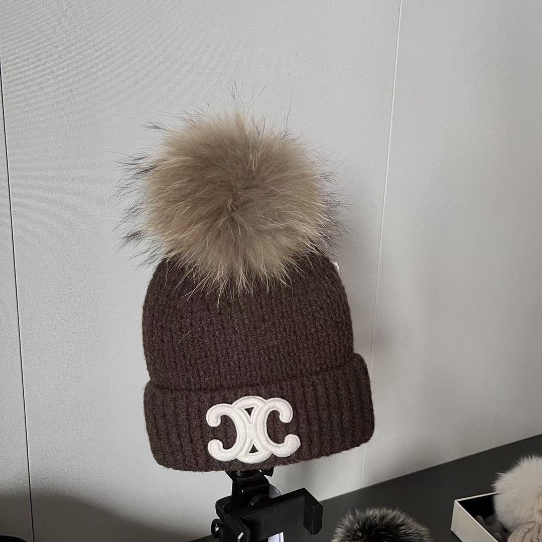 Cc pom pom hats